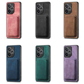 Retro Leather Card Bag Magnetic Phone Case, For Realme 14 Pro+, For Realme 14 Pro, For Realme Neo7